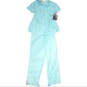 Vintage Vanity Fair nylon pajama set Coloratura